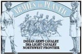 Indian Army Cavalry 28th Light Lancers Plastic Model Military Figure 1/32 Scale #5474