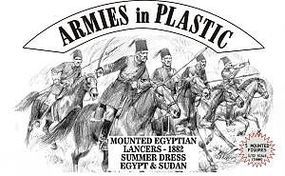 Egypt & Sudan 1882 Lancers Summer Dress Plastic Model Military Figure 1/32 Scale #5488