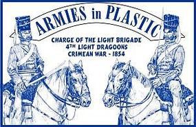 4th Light Dragoons Charge of the Light Brigade Plastic Model Military Figure 1/32 #5515