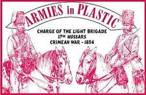 ArmiesInPlastic 1854 11th Hussars Charge of the Light Brigade Plastic Model Military Figure 1/32 #5518 ArmiesInPlastic 1854 11th Hussars Charge of the Light Brigade Plastic Model Military Figure 1/32 #5518