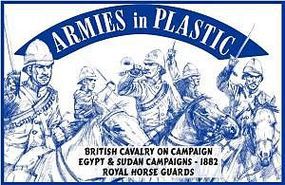 ArmiesInPlastic 1882 British Cavalry Campaign Royal Horse Guards Plastic Model Military Figure 1/32 #5526 ArmiesInPlastic 1882 British Cavalry Campaign Royal Horse Guards Plastic Model Military Figure 1/32 #5526