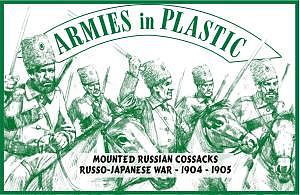 ArmiesInPlastic Russo-Japanese War 1904-05 Russian Cossacks Plastic Model Military Figure 1/32 Scale #5531