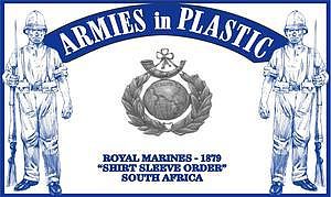 ArmiesInPlastic South Africa 1879 Royal Marines (18) Plastic Model Military Figure 1/32 Scale #5574