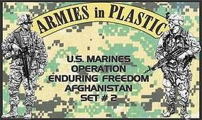 ArmiesInPlastic US Marines OEF Afghanistan Set #2 (18) Plastic Model Military Figure 1/32 Scale #5579