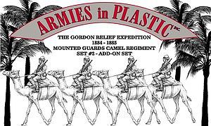 ArmiesInPlastic Gordon Relief Expedition Camel Regiment Set #2 Plastic Model Military Figure 1/32 #5585