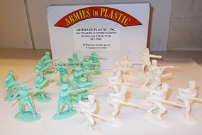 ArmiesInPlastic RUSSO JAPANESE WAR SET Plastic Model Military Figure Kit 1/32 Scale #5667