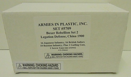 ArmiesInPlastic BOXER REBELLION SET #2 Plastic Model Military Figure Kit 1/32 Scale #5709