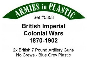 ArmiesInPlastic British Imperial Colonial Wars 1870-1902 Plastic Model Military Figure Kit 1/32 Scale #5858