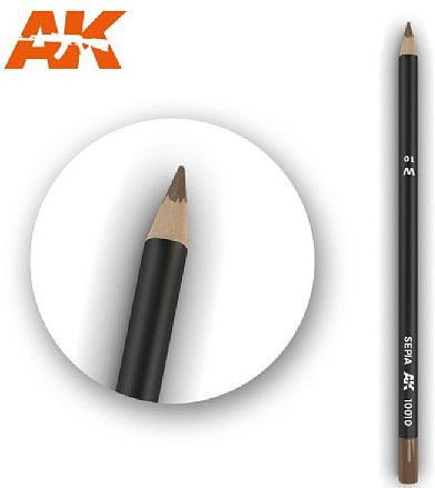 AK (bulk of 5) Weathering Pencils Sepia Hobby and Model Paint Marker #10010