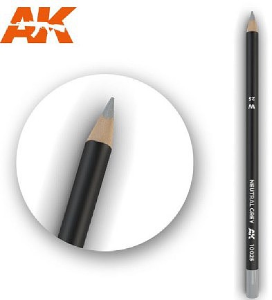 AK (bulk of 5) Weathering Pencils Neutral Grey Hobby and Model Paint Marker #10025