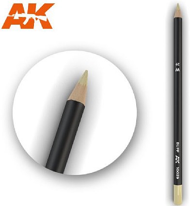 AK (bulk of 5) Weathering Pencils Buff Hobby and Model Paint Marker #10029