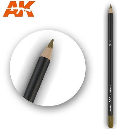 AK (bulk of 5) Weathering Pencils Bronze Hobby and Model Paint Marker #10036