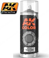 AK Panzer Grey (Dunkelgrau) Lacquer Paint 150ml Spray Hobby and Model Lacquer Paint #1027