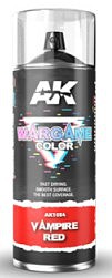 AK Vampire Red Wargame Color 400ml Spray Can Hobby and Model Lacquer Spray Paint #1054