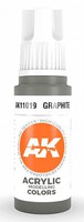 AK Graphite Acrylic Paint 17ml Bottle Hobby and Model Acrylic Paint #11019