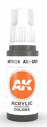 AK Ash Grey Acrylic Paint 17ml Bottle Hobby and Model Acrylic Paint #11024