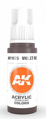 AK Violet Red Acrylic Paint 17ml Bottle Hobby and Model Acrylic Paint #11075
