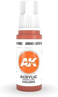 AK Amaranth Red Acrylic Paint 17ml Bottle