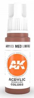 AK Medium Rust Acrylic Paint 17ml Bottle Hobby and Model Acrylic Paint #11103