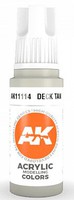 AK Deck Tan Acrylic Paint 17ml Bottle Hobby and Model Acrylic Paint #11114