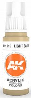 AK Light Earth Acrylic Paint 17ml Bottle Hobby and Model Acrylic Paint #11115