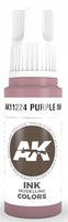 AK Purple INK Paint 17ml Bottle Hobby and Model Acrylic Paint #11224