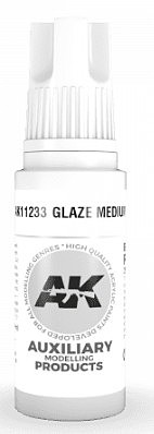 AK Glaze Medium Paint 17ml Bottle Hobby and Model Acrylic Paint #11233