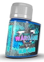 AK Blue Fluorescent Pigment 35ml Bottle Hobby and Model Enamel Paint #1243