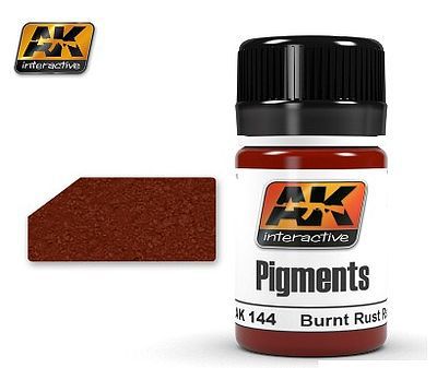 AK Burnt Rust Red Pigment 35ml Bottle Model Paint Pigment #144