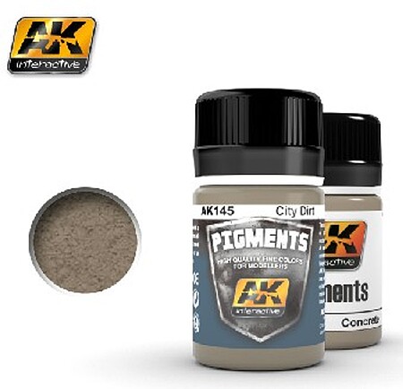 AK City Dirt Pigment 35ml Bottle Paint Pigment #145