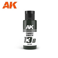 AK 13B Chaos Green Paint (60ml Bottle) Hobby and Model Acrylic Paint #1526
