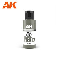 AK 18B Ncc Grey Paint (60ml Bottle) Hobby and Model Acrylic Paint #1536