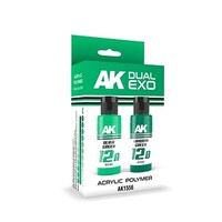 AK Alien Green & Viridian Green Dual Exo Paint Set 12