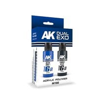 AK Blue Bolt & Turbo Blue Dual Exo Paint Set 16