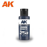 AK 25B Dark Cianite Paint Dual Exo Scenery (60ml Bottle) Hobby and Model Acrylic Paint #1578