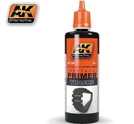 AK Tracks Acrylic Primer 60ml Bottle Hobby and Model Acrylic Paint #185