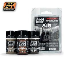 Air Series Aircraft Landing Gear Weathering Set Hobby and Model Paint Set #2030