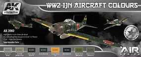 AK AIR Series WWII IJN Aircraft Colors Hobby and Model Paint Set #2060 AK AIR Series WWII IJN Aircraft Colors Hobby and Model Paint Set #2060