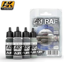 RAF Fighter Scheme Acrylic Paint Set (4 Colors) Hobby and Model Paint #2080