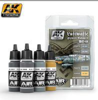 Luftwaffe Fighter Camouflage Acrylic Paint Set (4 Colors) Hobby and Model Paint #2090