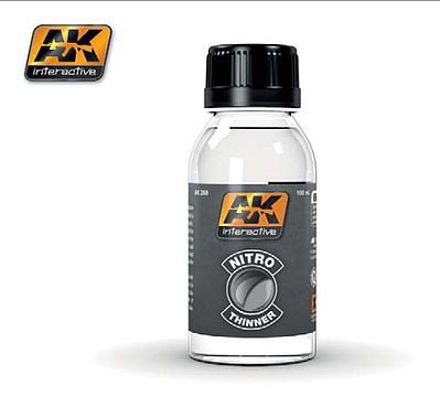 AK Nitro Thinner use with Clear Colors Hobby and Model Paint Supply #268