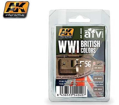 Vallejo 17ml Bottle WWII Allied Model Color Paint Set (16 Colors) Hobby and  Model Paint Set #