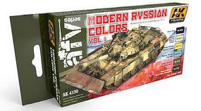 Modern Russian Vol.1 Acrylic Paint Hobby and Model Paint Set #4130