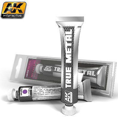 AK True Metal Wax Metallic Purple 20ml Tube Hobby and Model Enamel Paint #452