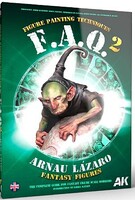 AK FAQ 2 Fantasy Figures Painting Techniques Book (Semi-Hardback)