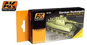 German Dunkelgelb Modulation Acrylic Paint Hobby and Model Paint Set #552