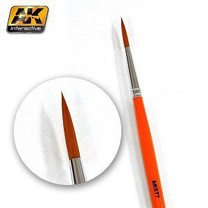 AK Fine Long Weathering Brush Hobby and Model Paint Brush #577