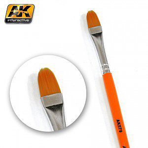 AK Rounded Weathering Brush Hobby and Model Paint Brush #579