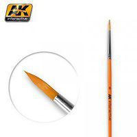 AK Size 6 Synthetic Round Brush Hobby and Model Paint Brush #606