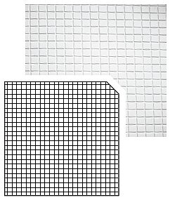 AK Square Pavement Small Brick 4 mm Styrene Sheet Model Scratch Building Plastic Supply #6580